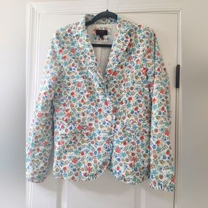 J.Crew Liberty Fabrics Campbell Blazer
